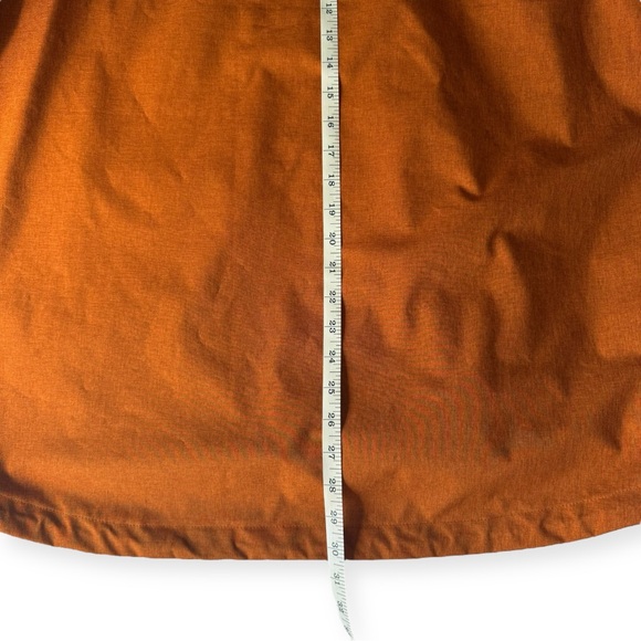 ALPINE DESIGN Altitude Hooded Lightweight Waterproof Rain Jacket, Orange, Large - Picture 9 of 11